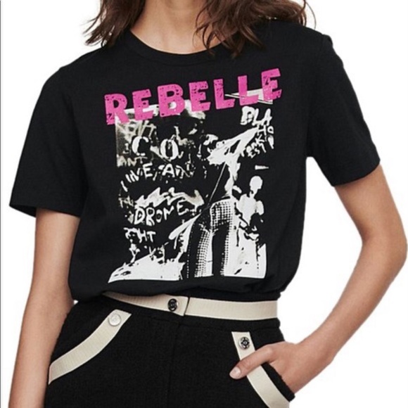 maje rebelle t shirt